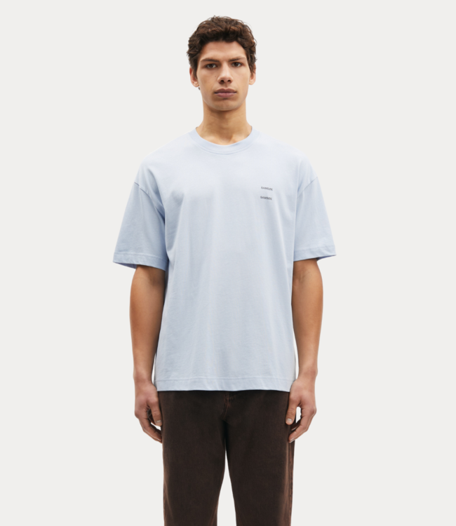 Samsoe Samsoe Joel t-shirt 11415 subdued blue M22300126-144209TCX