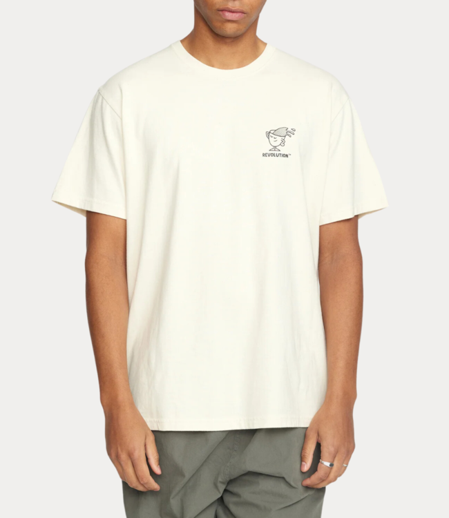 Revolution Printed t-shirt offwhite 1375 WAK-Offwhite