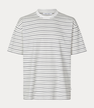 Samsoe Samsoe Sakingston t-shirt 15318 clear cream stripe
