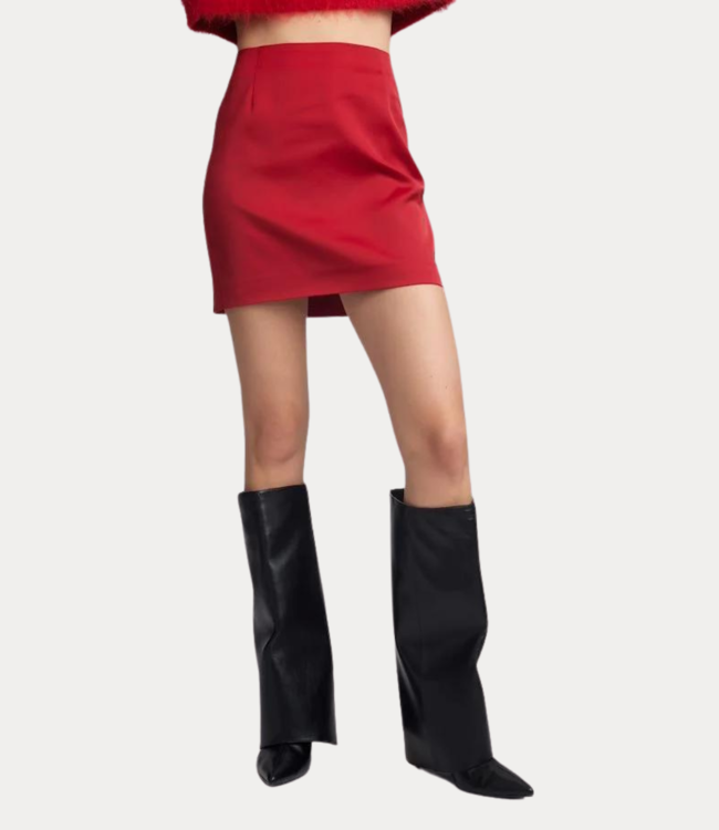 Gestuz HailaGZ MW skirt haute red 10909387-191758