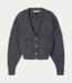 10Days Chunky knit cardigan antra melee 20-602-4203-4002