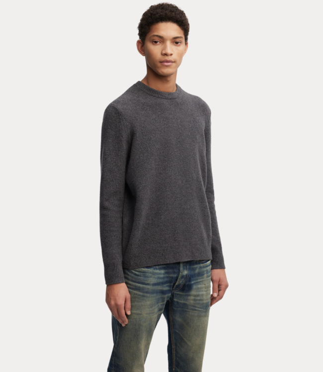 Denham Denham crew knit cch magnet grey 01-24-08-71-001