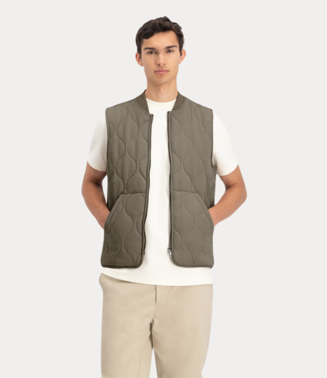 Law of the Sea Pallas bodywarmer chocolate chip 243102-CHOCOLATE CHIP