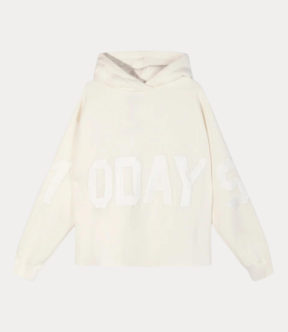 10Days Statement logo hoodie light natural