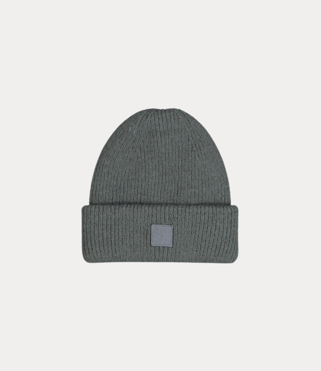 Butcher of Blue army wool hook beanie grey black