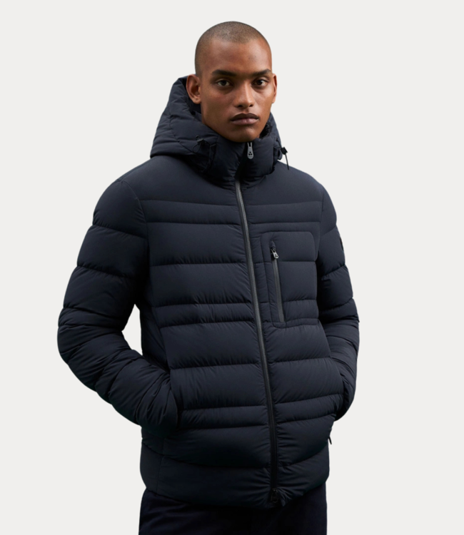 Peuterey Praxi ns down bomber jacket Graphite Blue PEU484901191861-215