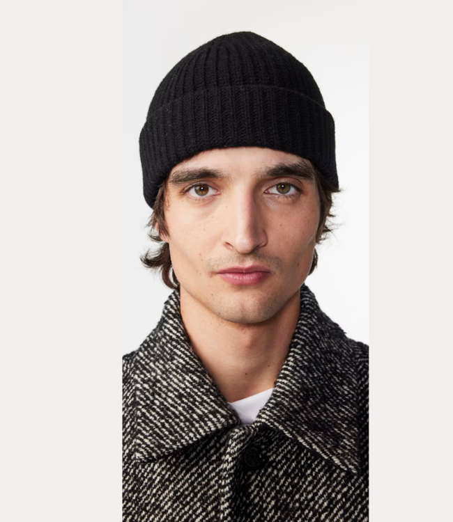 NN.07 Sailor Beanie 6650 black 2466650936-999