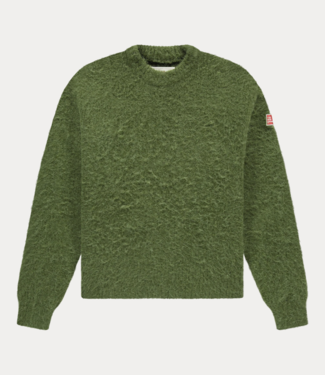 The New Originals Mohair crew calla green