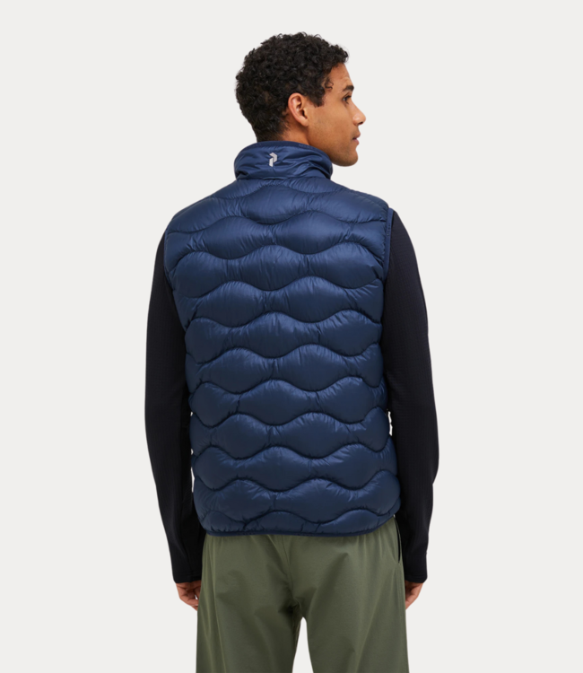Peak Performance m helium down vest blue shadow G79842030