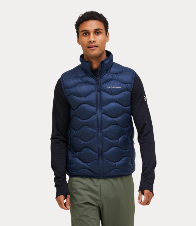 Peak Performance m helium down vest blue shadow G79842030