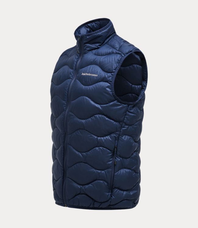 Peak Performance m helium down vest blue shadow G79842030