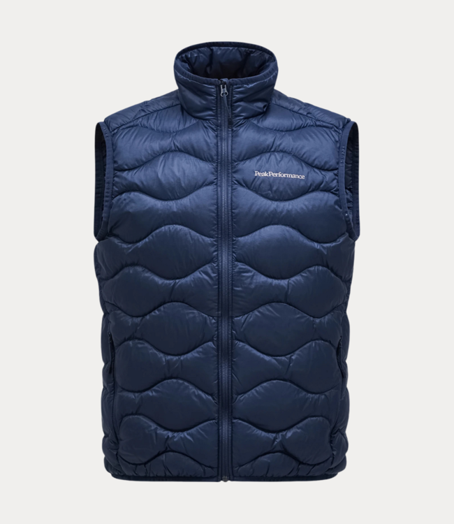 Peak Performance m helium down vest blue shadow G79842030
