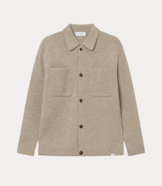 Les Deux fischer milano overshirt light desert sand melange