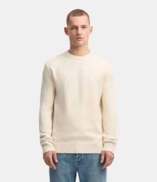 Denham denham crew knit cch ecru