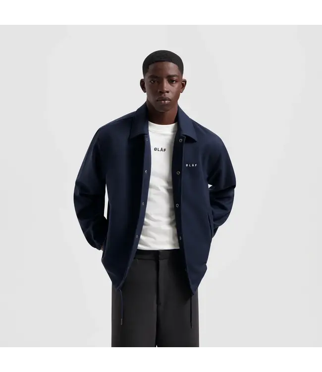 Olaf coach jacket navy M990501-NAVY