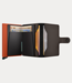 Secrid Miniwallet matte truffle & orange MM-TRUFFLE ORANGE
