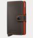 Secrid Miniwallet matte truffle & orange MM-TRUFFLE ORANGE