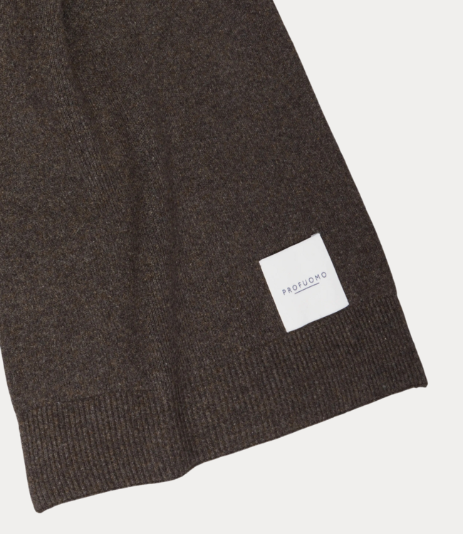 Profuomo Scarf dark brown PPVS30014F