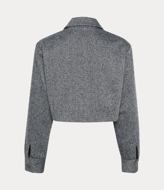 Gestuz BelmaGZ blazer Blue twill structure 10909731-106826