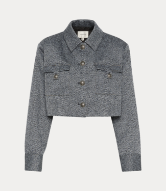 Gestuz BelmaGZ blazer Blue twill structure