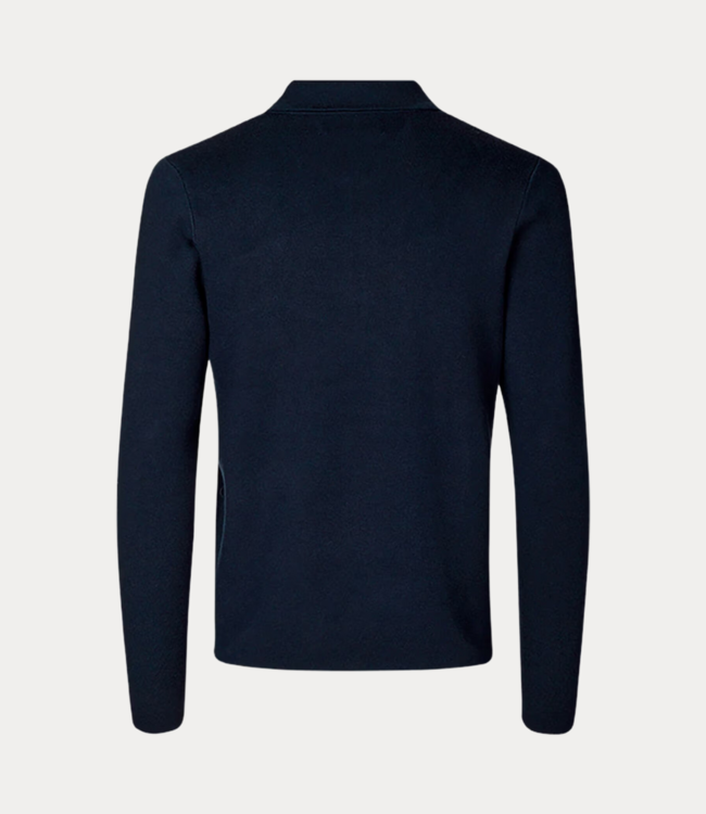 Samsoe Samsoe Guna half zip sky captain M22400055193922TCX