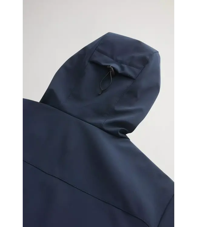 Woolrich Pacific soft shell jacket melton blue