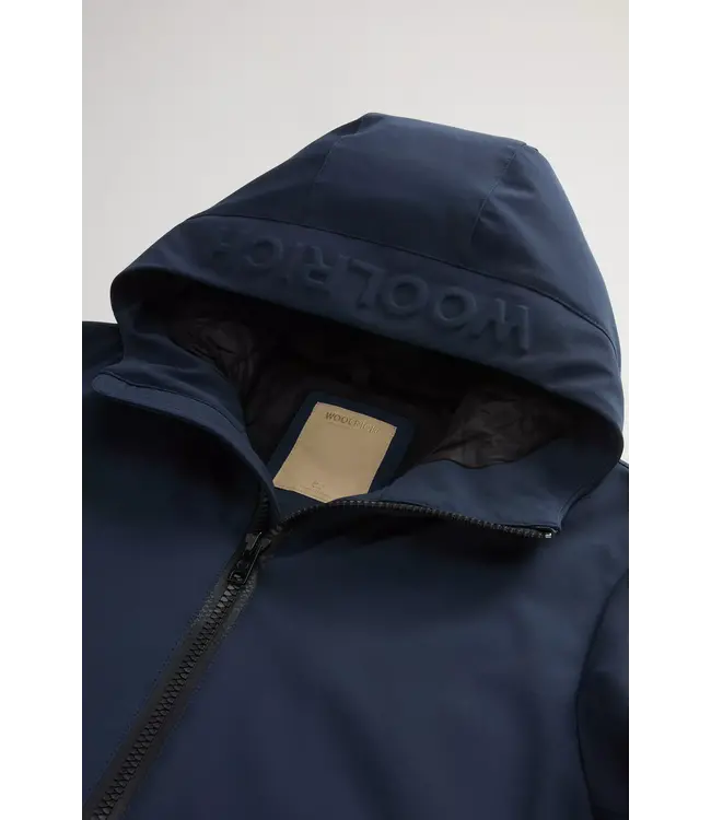 Woolrich Pacific soft shell jacket melton blue
