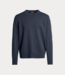 Parajumpers Man Crew Neck Sweater Blue Navy