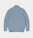 Butcher of Blue Lt Clifden Half Zip Lagoon Blue