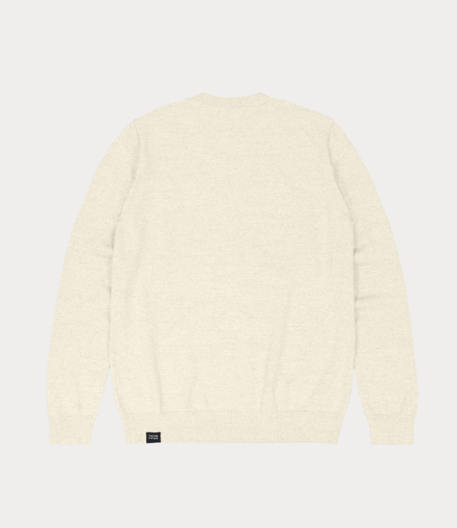 Butcher of Blue Lt Clifden Crew Beige Grey