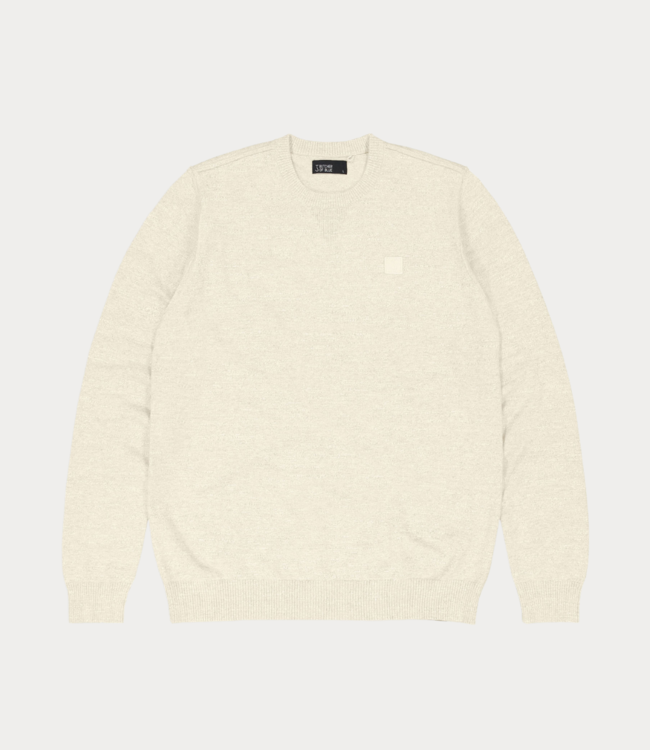 Butcher of Blue Lt Clifden Crew Beige Grey