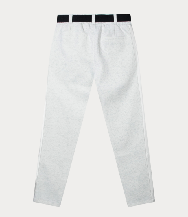 10Days Belted pants neoprene white melee  20-045-5201-4029