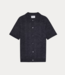 NN.07 Thor SS knitted shirt 6584  Deep Navy 2526584695-213