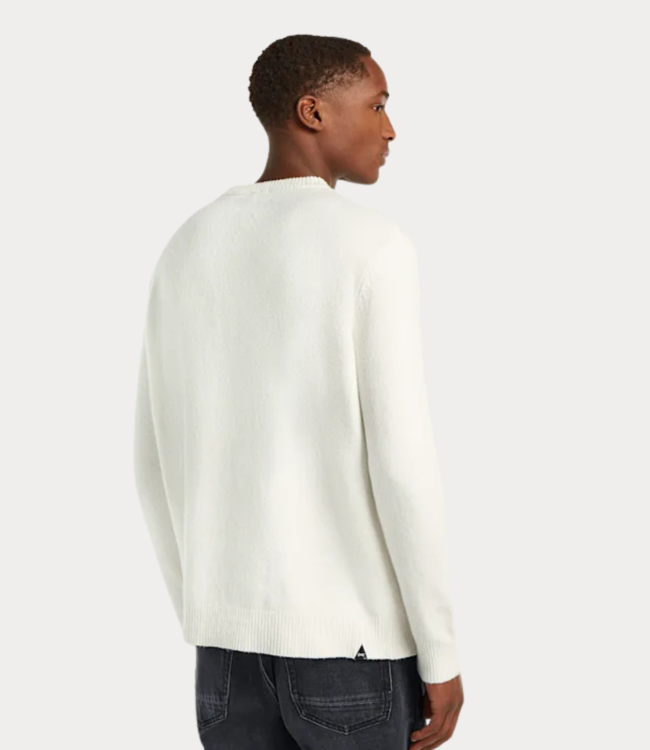 Denham crew knit cch sea salt 01-25-01-71-060