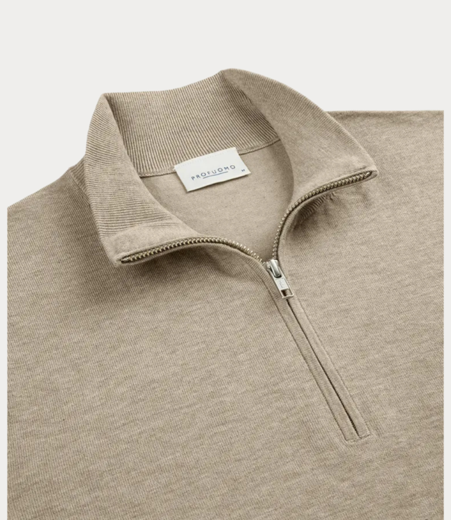 Profuomo Polo l/s beige PP2J00010C-BEIGE