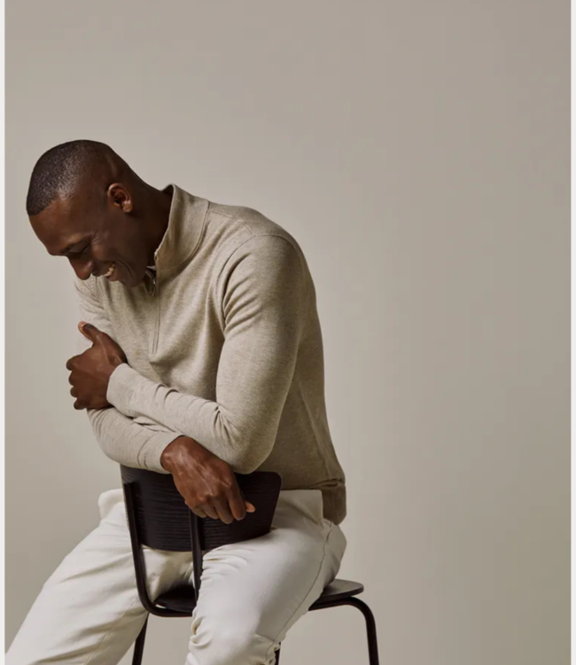 Profuomo Polo l/s beige PP2J00010C-BEIGE