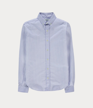 Goodpeople Oxford shirt stripe Light Blue White