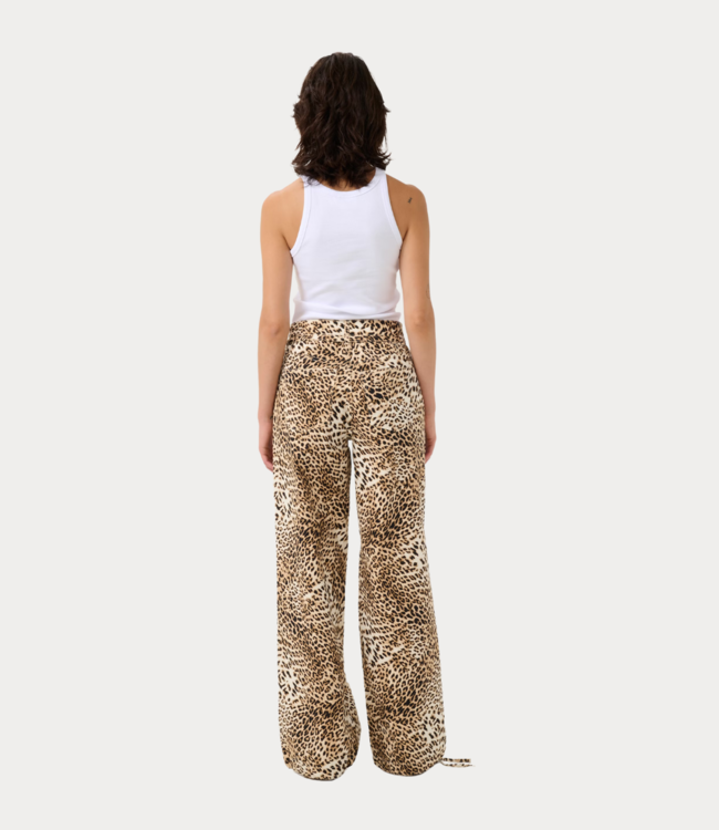 Gestuz GZleonia HW pants Leopard print 10910029-107265