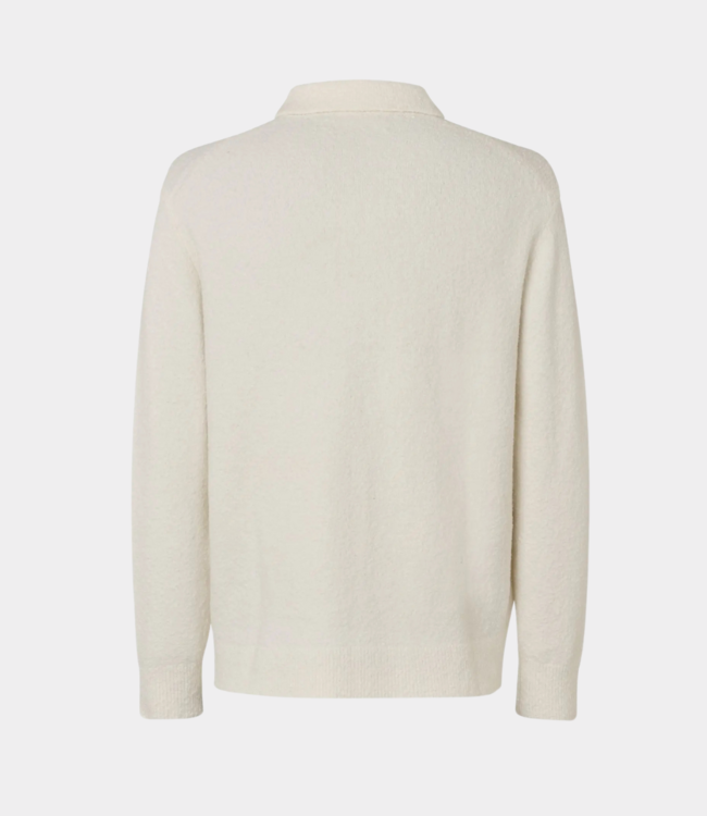 Samsoe Samsoe Sanino polo clear cream M24100093-CLR000289