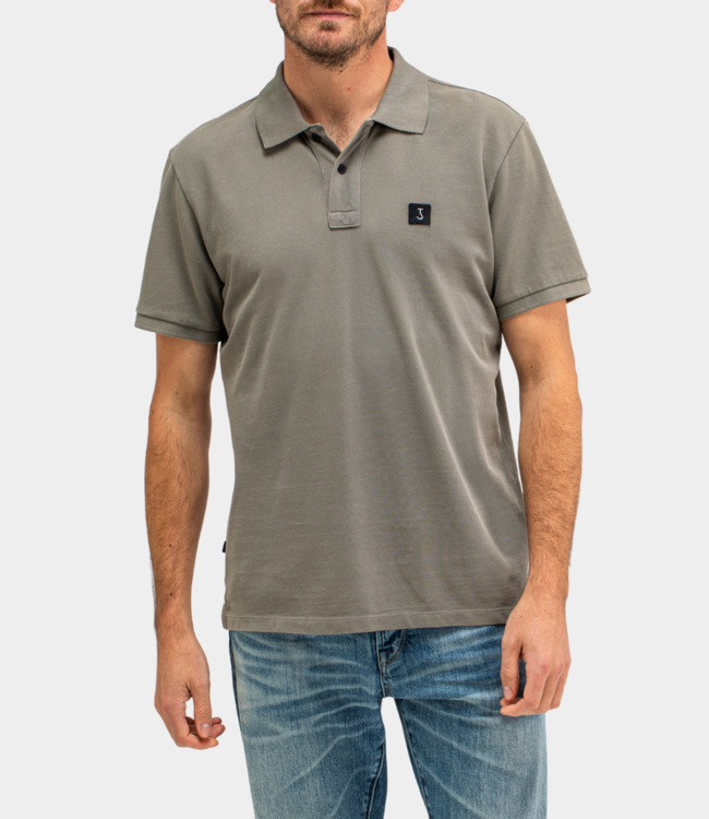 Butcher of Blue Army Pique Polo Lt. Seal Grey