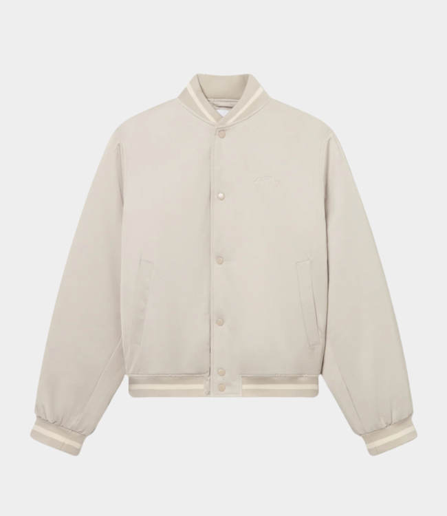 Les Deux Tech Varsity Jacket light sand LDM610187-815815