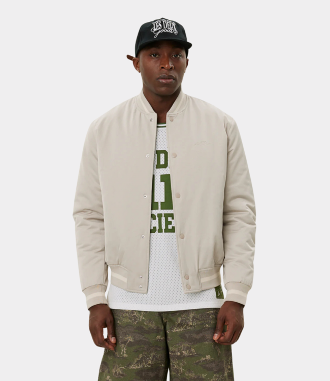 Les Deux Tech Varsity Jacket light sand LDM610187-815815