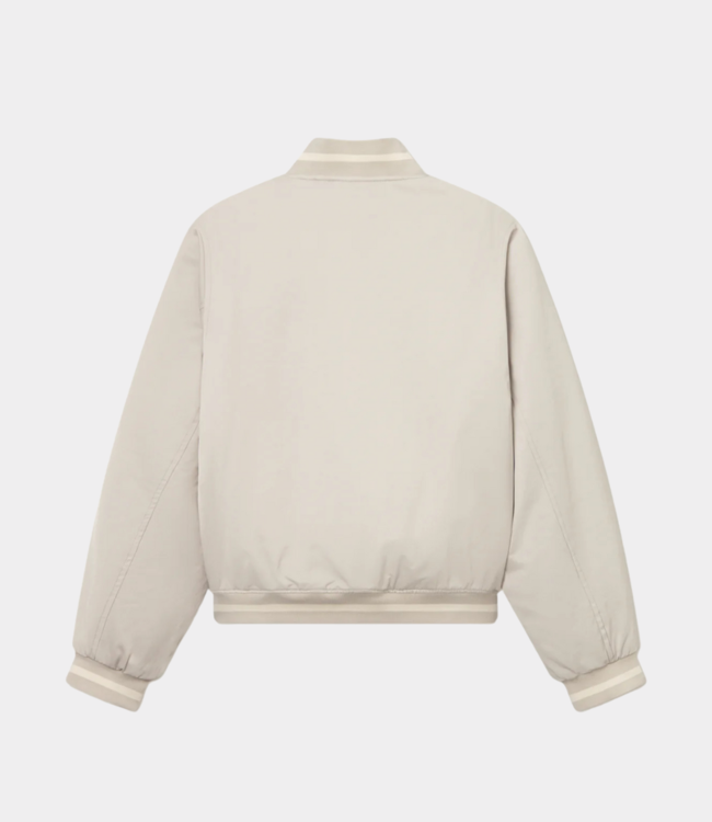 Les Deux Tech Varsity Jacket light sand LDM610187-815815