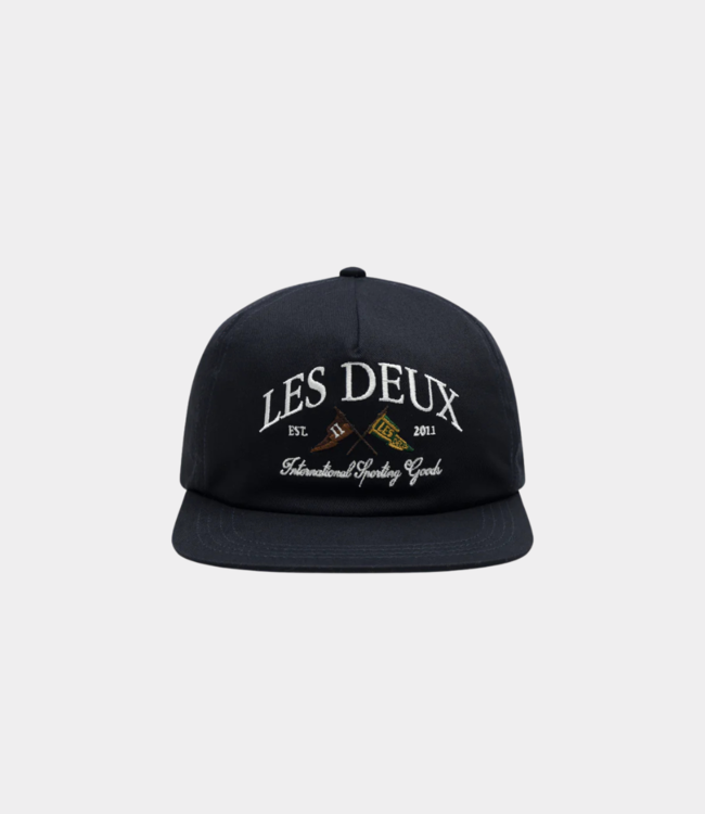 Les Deux Ivy League Cap black LDM703043-100100