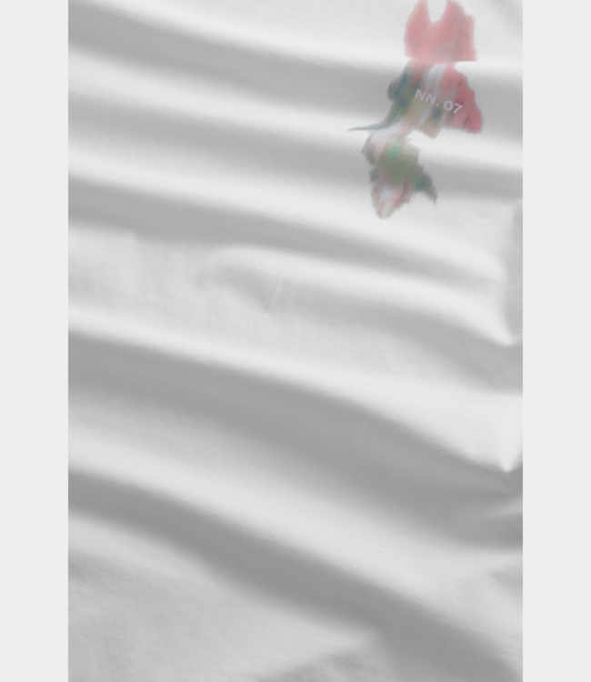 NN.07 Adam Print Tee 3209  Multi Colour Print 2523209248-670