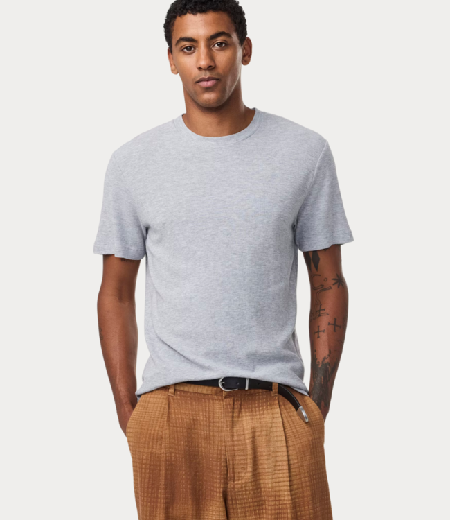 NN.07 Clive T-Shirt 3323  Grey Mel. 2523323462-900