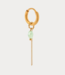 Label Kiki Chain light green hoop gold KSH2651-GOLD