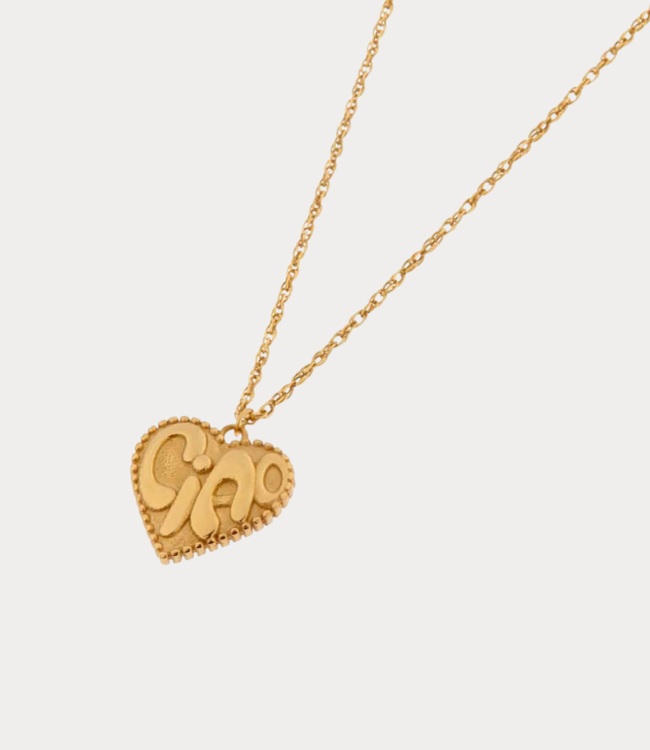 Label Kiki Ciao bella necklace gold KSK1881-GOLD