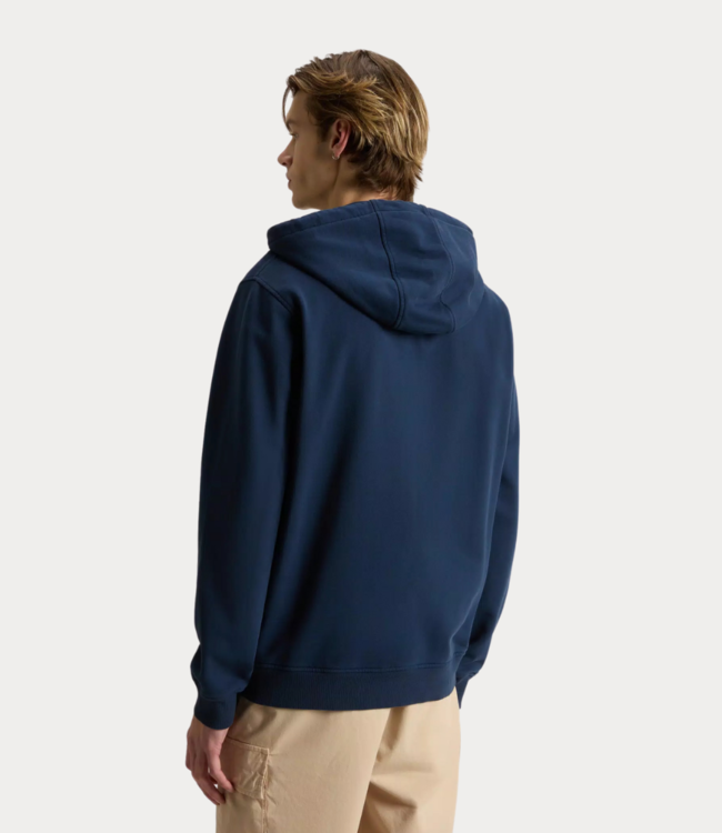 Woolrich Light fleece zip hoodie dream blue