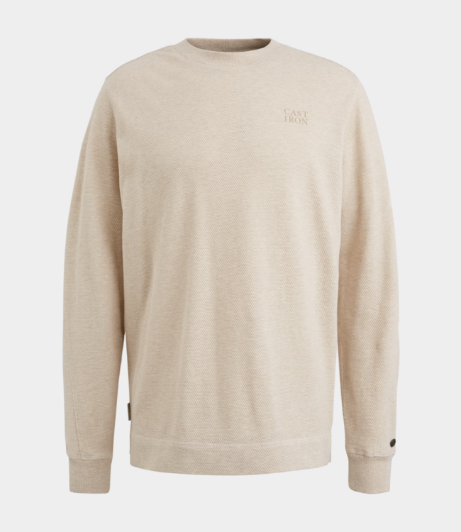 Cast Iron R neck regular fit popcron l/s crockery CTS2503523-7146